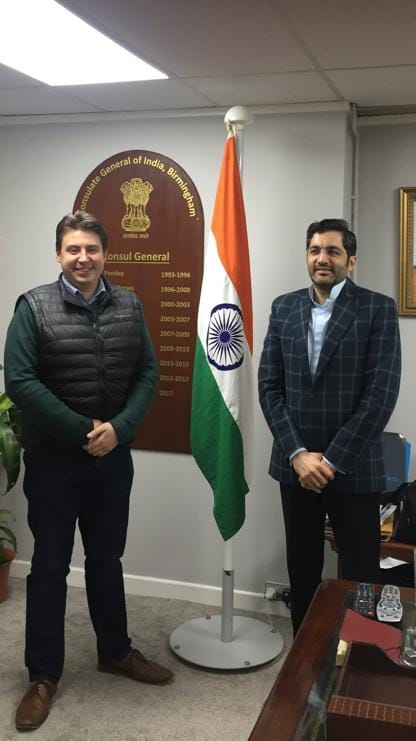 Shaun meets with Consul General of India | Shaun Bailey