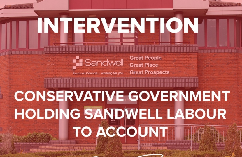 Government Intervention for Sandwell MBC