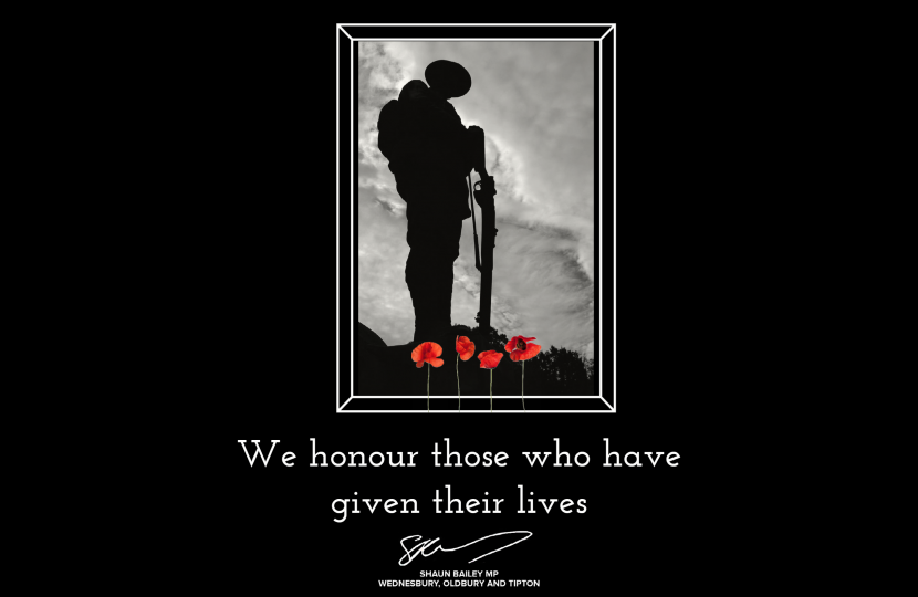 Remembrance Sunday. 