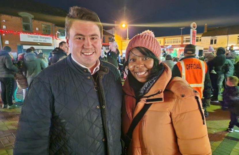 Shaun Bailey MP and Kelly Cranston