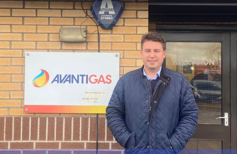 Shaun visits the Avanti Gas site in Wednesbury. 