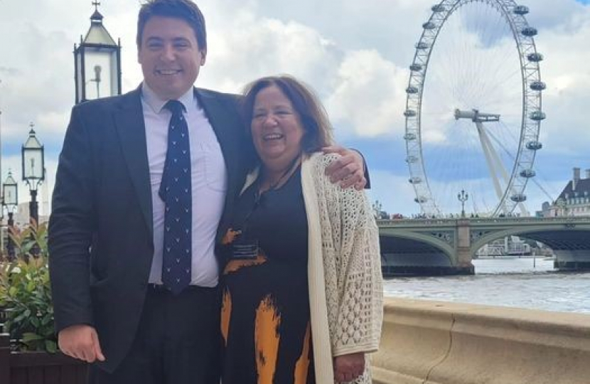 Shaun Bailey MP and mum