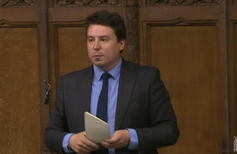 Shaun speaking in the Education debate