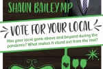 Shaun Bailey MPs Pub of the Month Poster