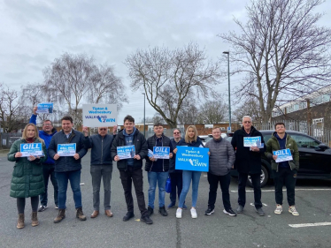 Councillors and Candidates with Shaun