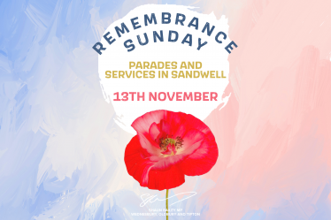 Remembrance Sunday parades and services in Sandwell. 