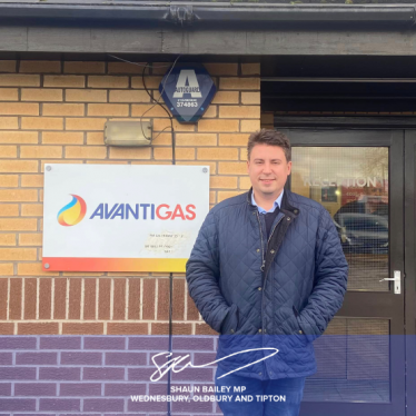 Shaun visits the Avanti Gas site in Wednesbury. 